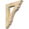 Ekena Millwork Olympic Traditional Rough Sawn Bracket, Douglas Fir, 6"W x 36"D x 44"H BKT06X36X44OLY01RDF - alternate 1